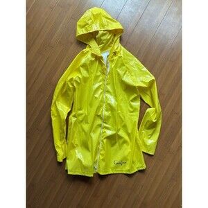 Adult Coraline Authentic Laika Yellow Rain Coat Costume Small